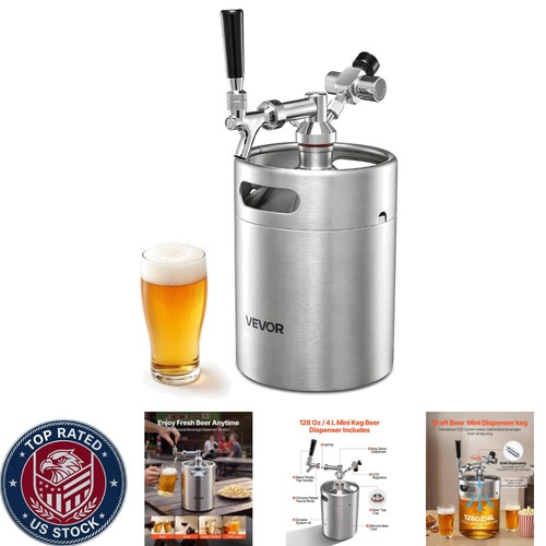 304 stainless steel 128oz mini - 304,