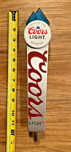 Coors light beer tap - coors, handle